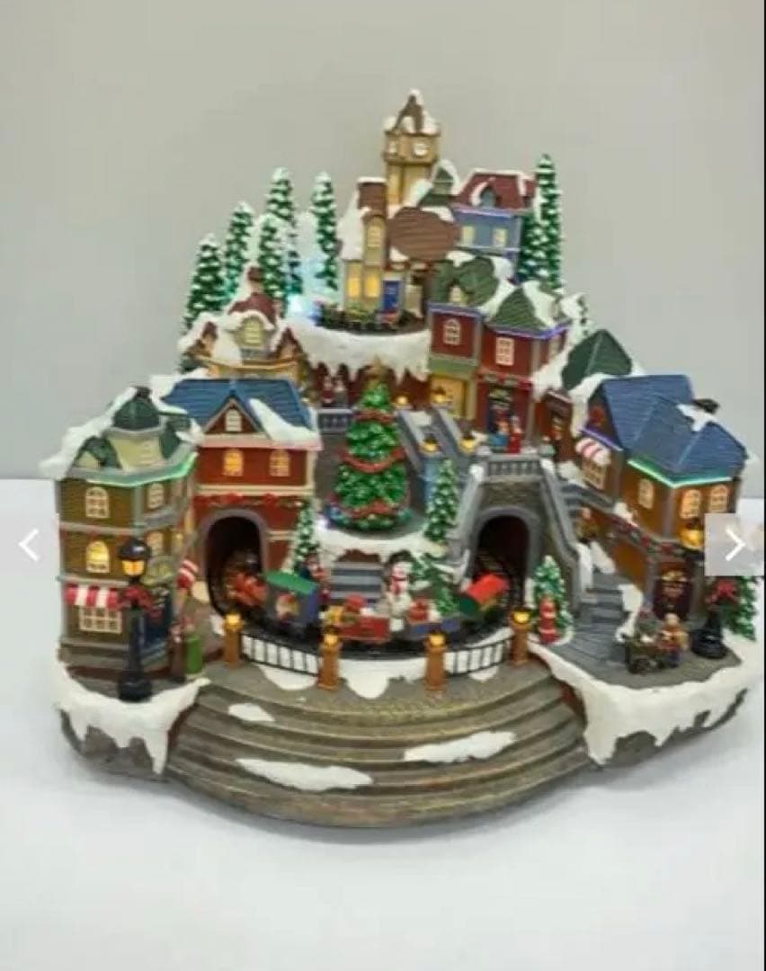 Animated Village with Musicクリスマスホリデービレッジ