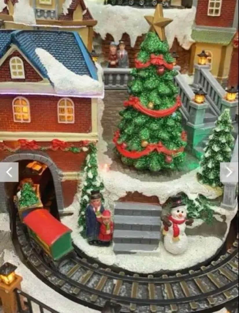 Animated Village with Musicクリスマスホリデービレッジ