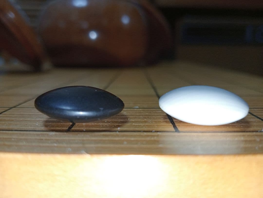 木製囲碁盤 約22cm 碁盤