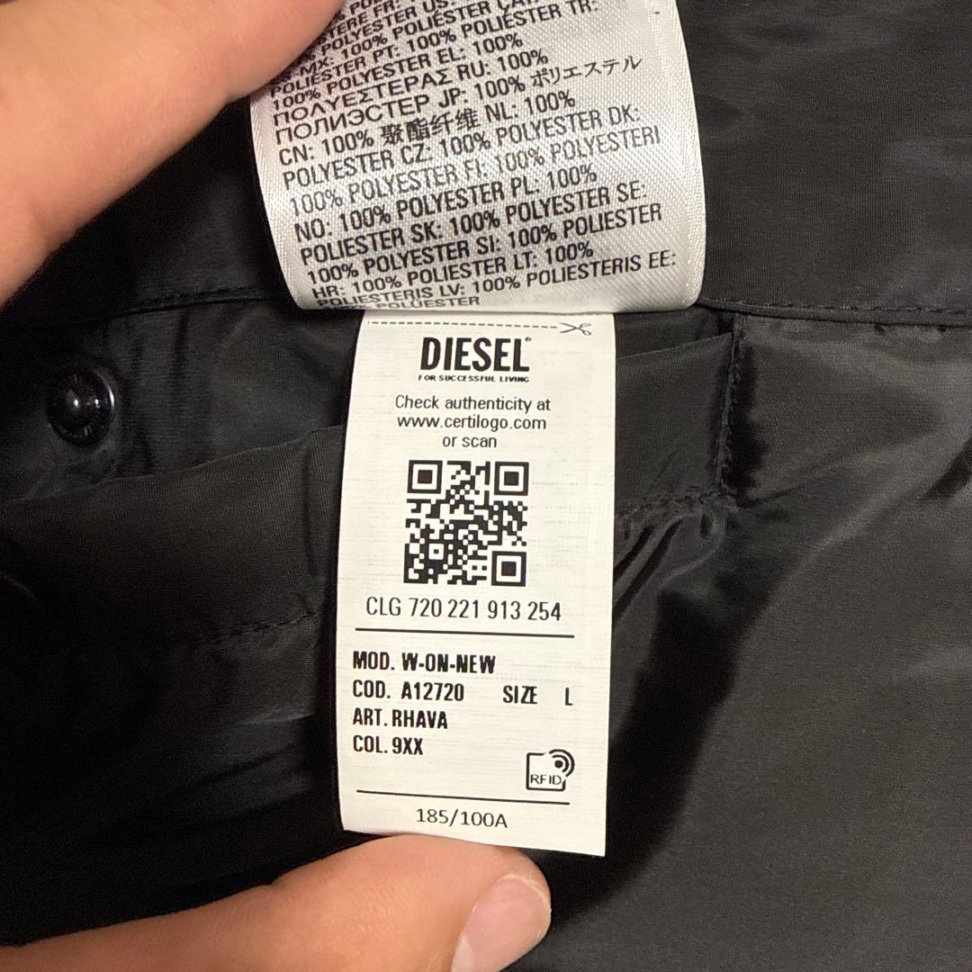 DIESEL 【美品】ブラック ダウンジャケット