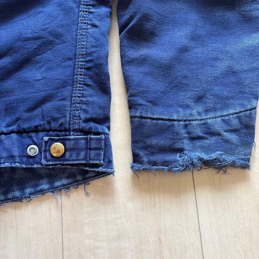 Carhartt 100周年記念 デトロイトジャケット ネイビー 38 Sサイズ