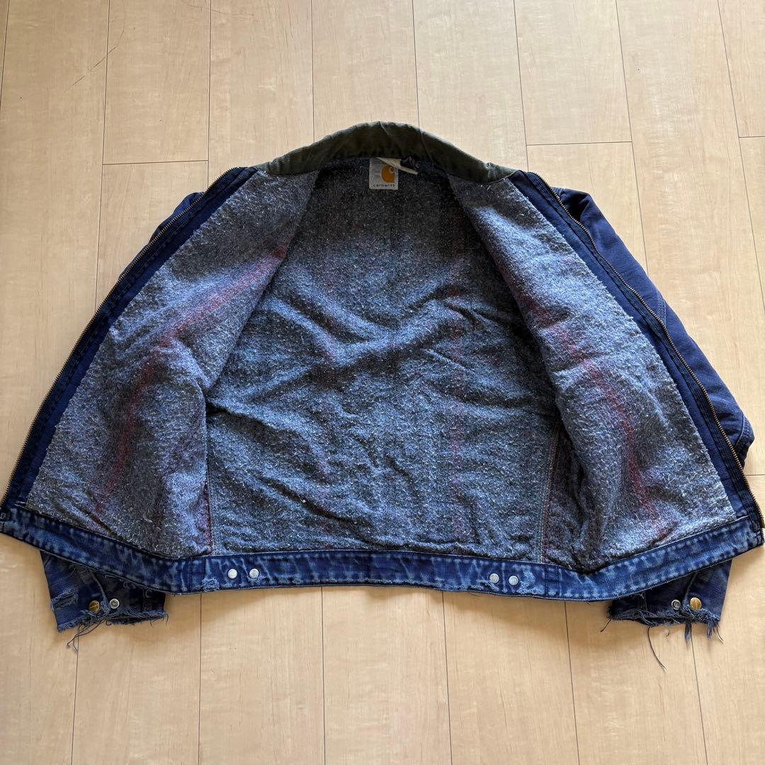 Carhartt 100周年記念 デトロイトジャケット ネイビー 38 Sサイズ