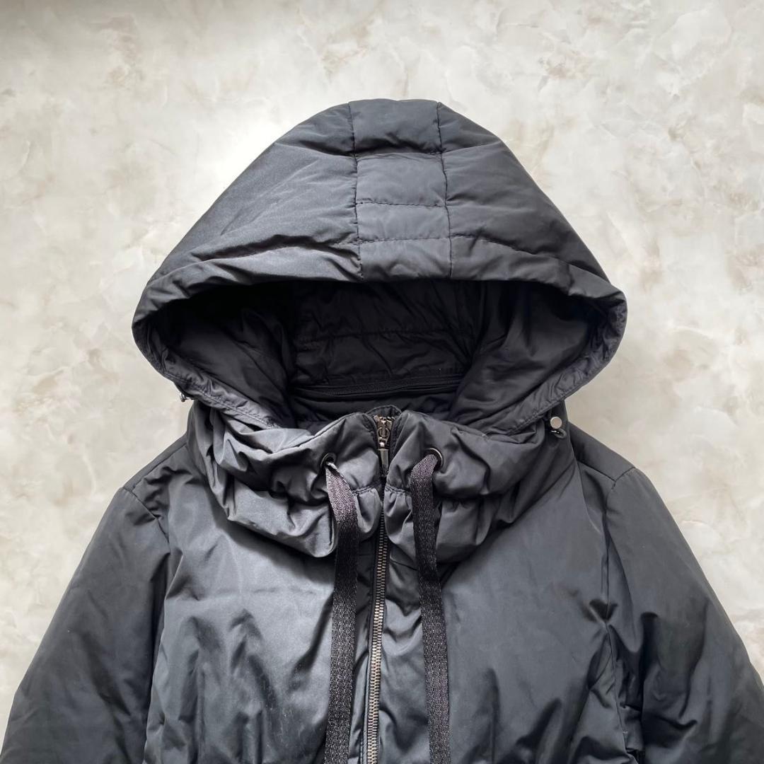 モンクレール NIM GIUBBOTTO ロングダウンコート　XS　ロゴ金具