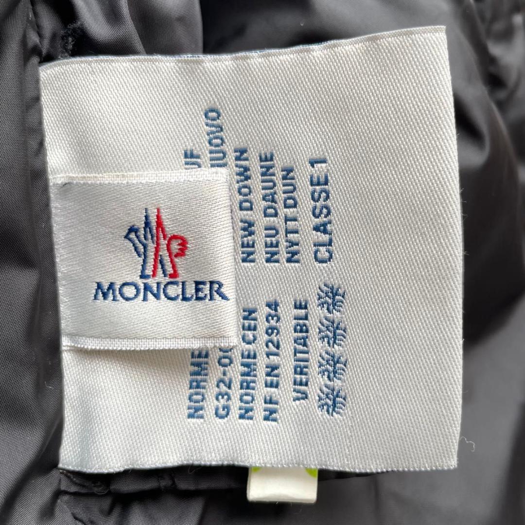 モンクレール NIM GIUBBOTTO ロングダウンコート　XS　ロゴ金具