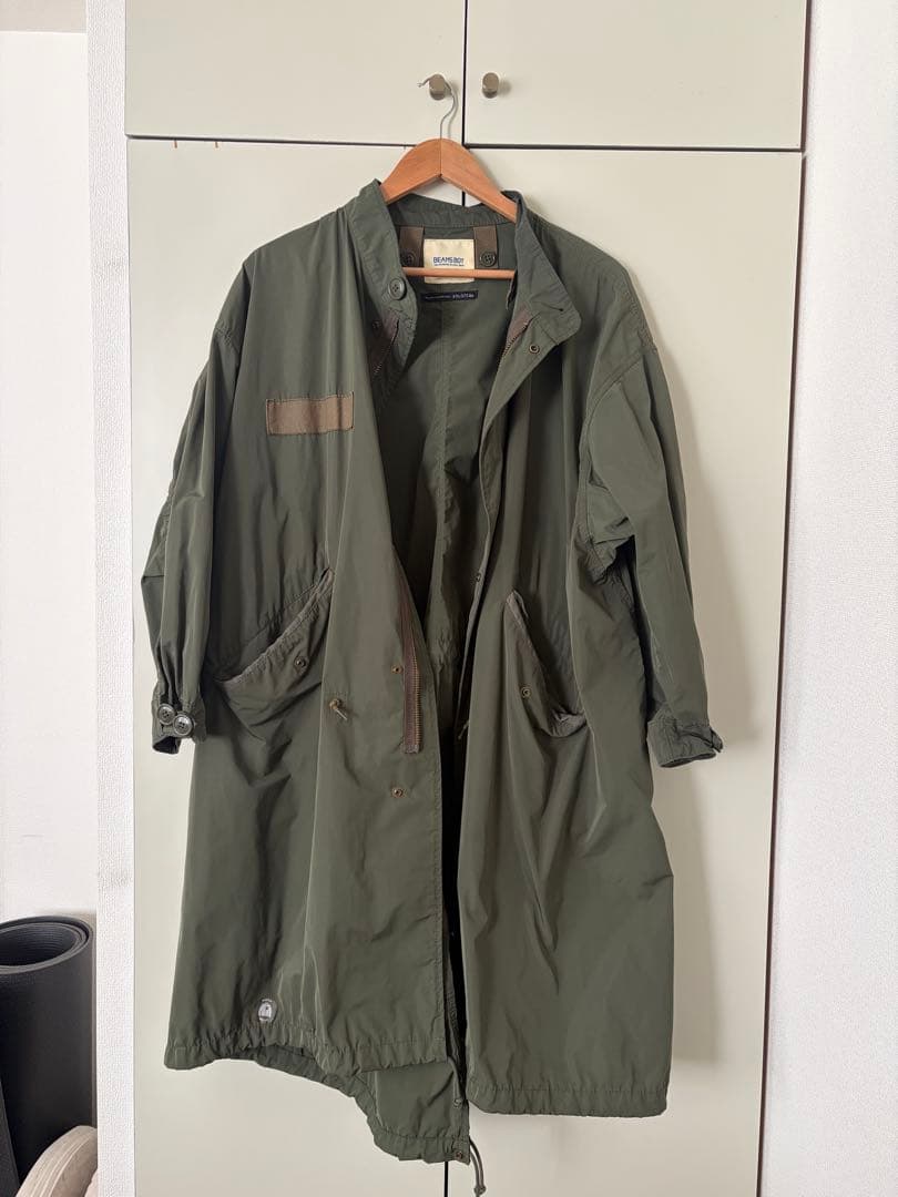 BEAMS BOY ソロテックス M65 パーカ