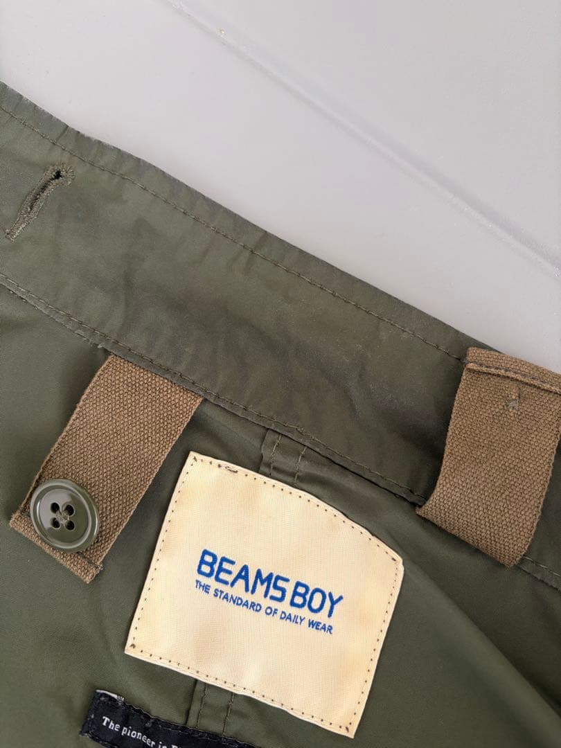 BEAMS BOY ソロテックス M65 パーカ