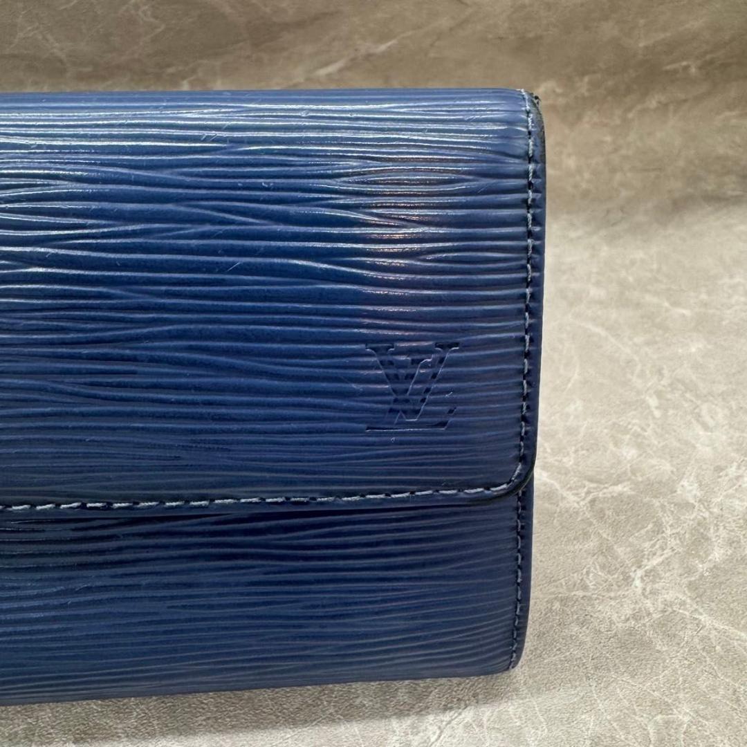 ルイヴィトン　VUITTON エピ ルイヴィトン　長財布　ブルー系