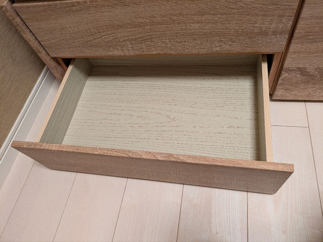 【はすぼお】 セミシングルベッドフレーム・マットレス付き・収納あり