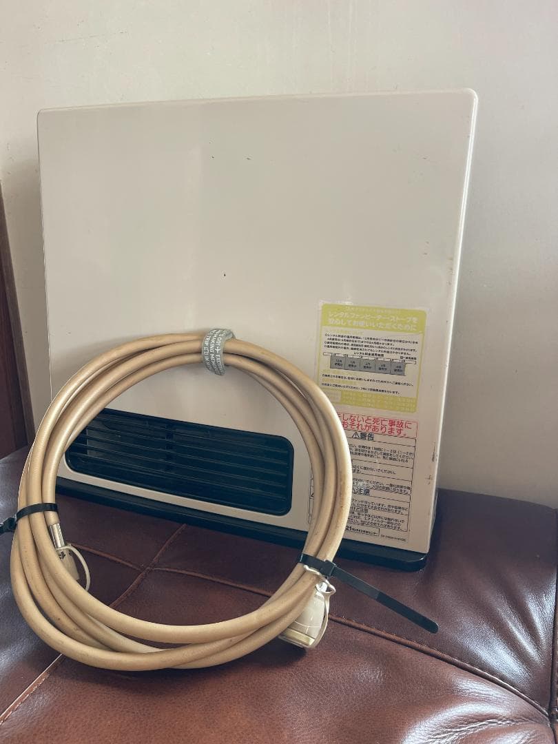 RINNAI リンナイ ガスファンヒーター コンパクト ホワイト
