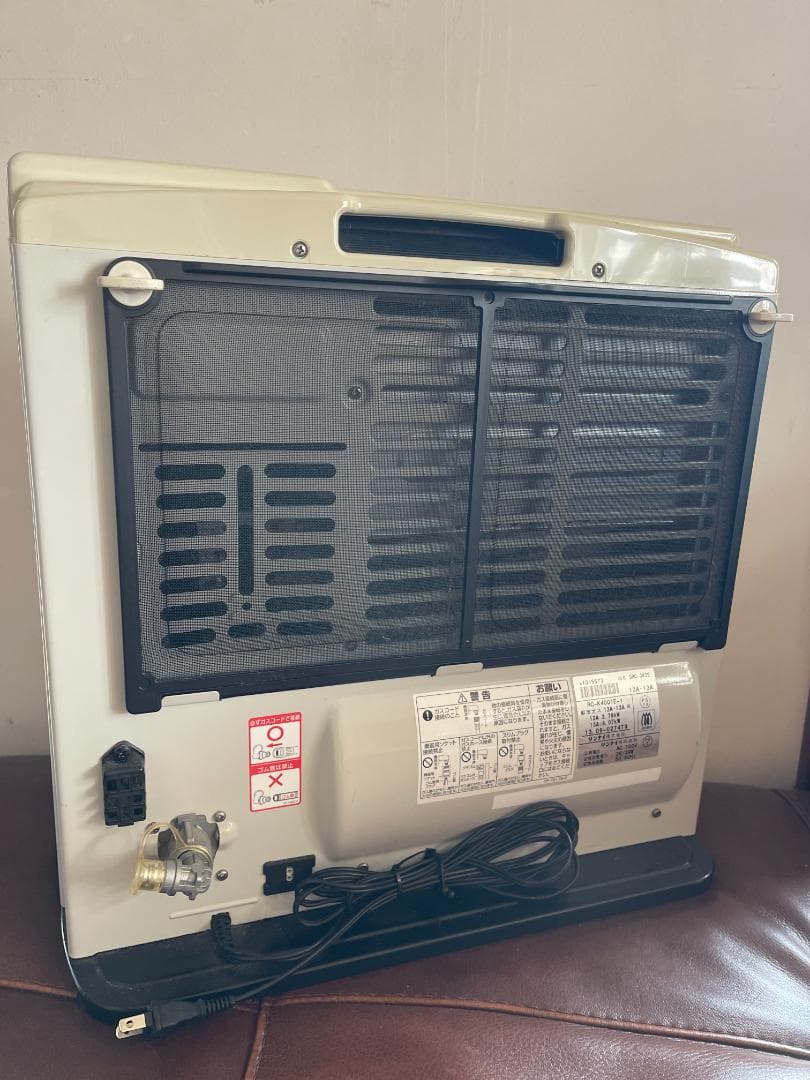 RINNAI リンナイ ガスファンヒーター コンパクト ホワイト