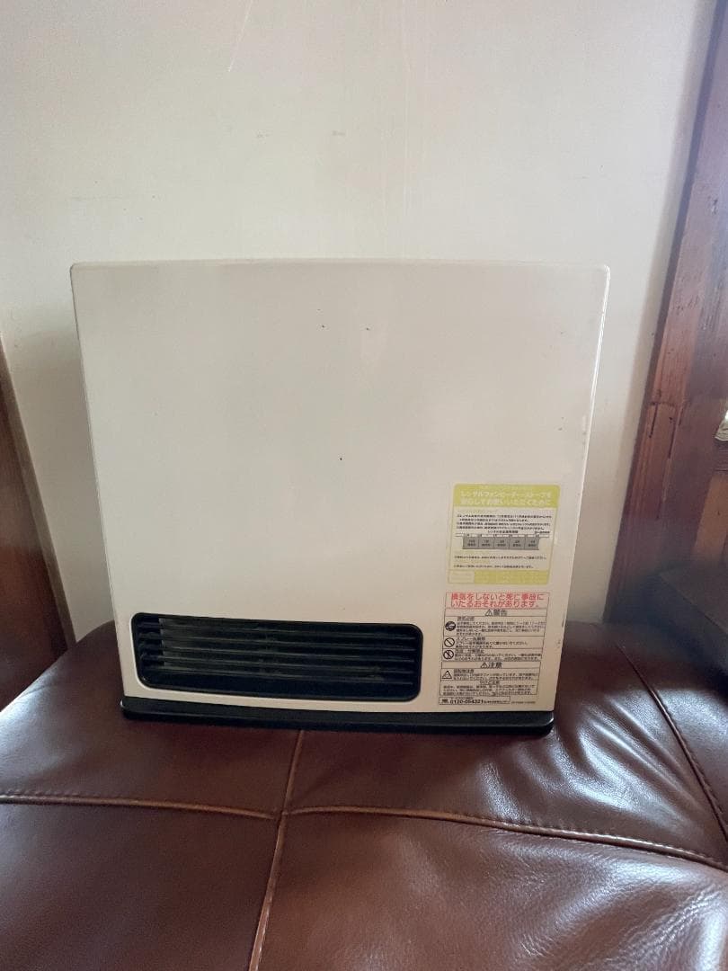 RINNAI リンナイ ガスファンヒーター コンパクト ホワイト