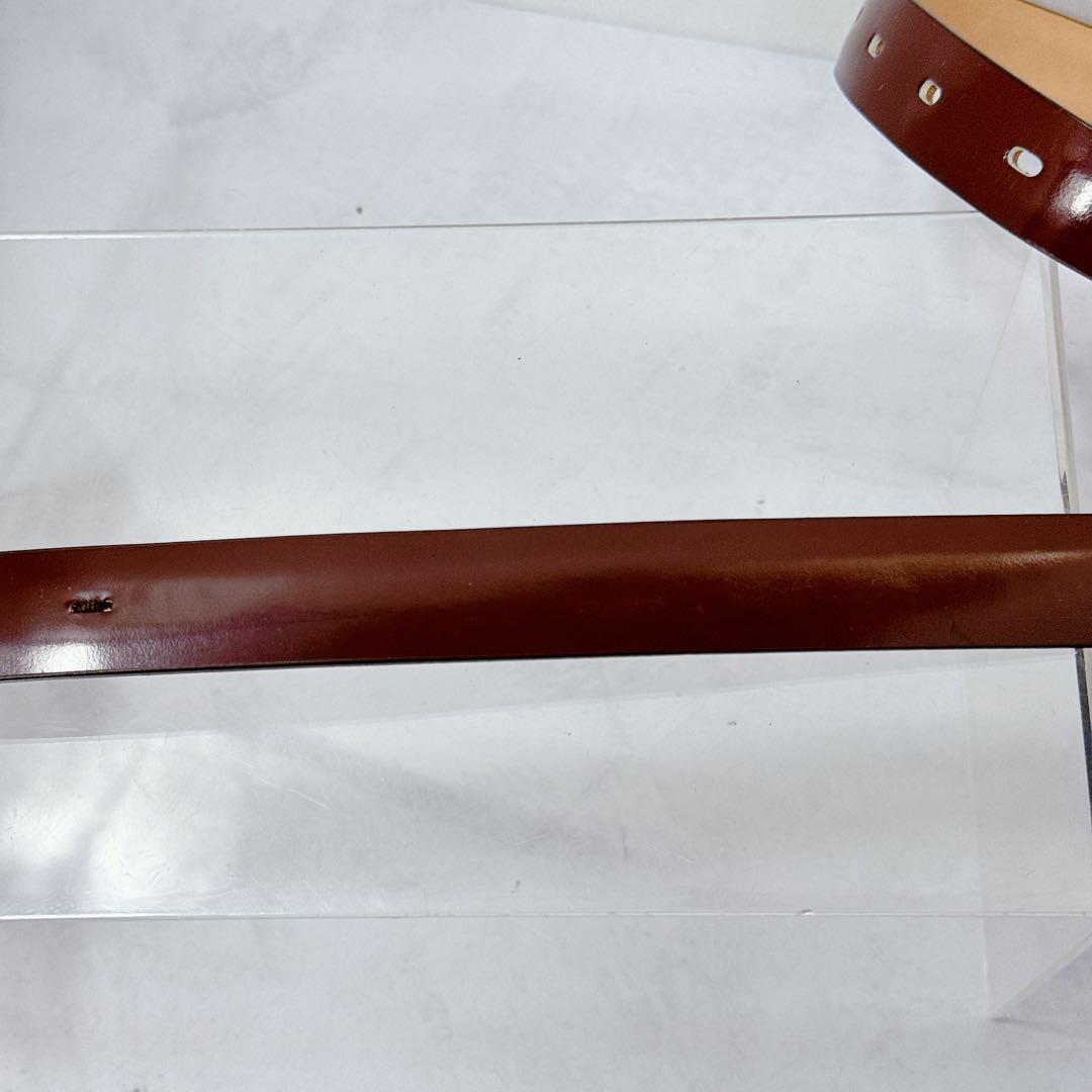 J&M DAVIDSON ハーネスバックル レザーベルト 80/32 英国製