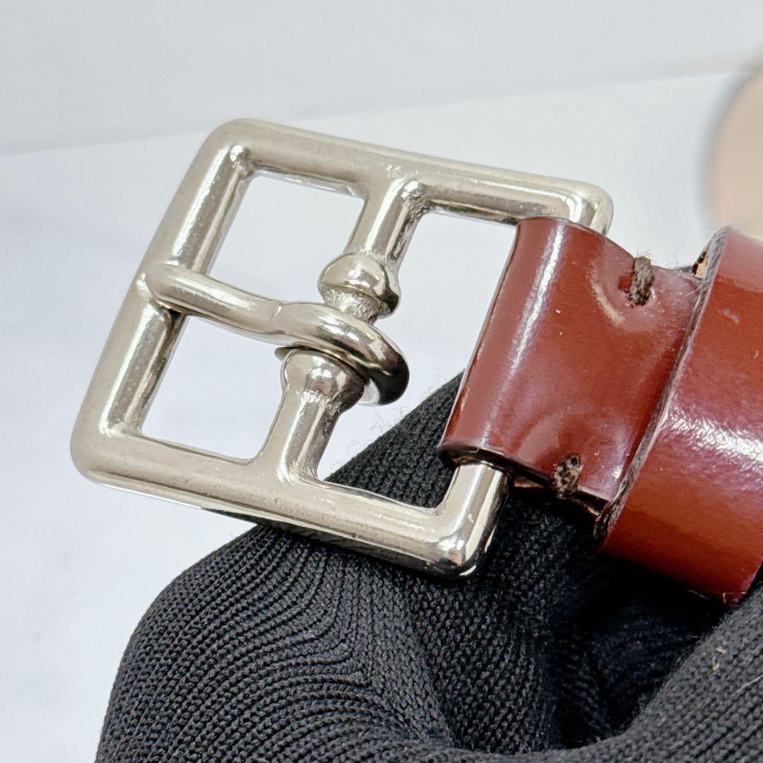 J&M DAVIDSON ハーネスバックル レザーベルト 80/32 英国製