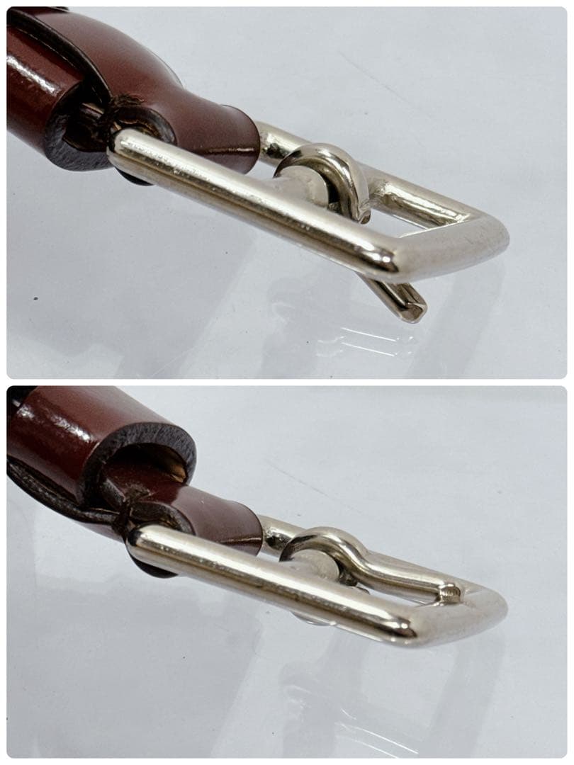 J&M DAVIDSON ハーネスバックル レザーベルト 80/32 英国製