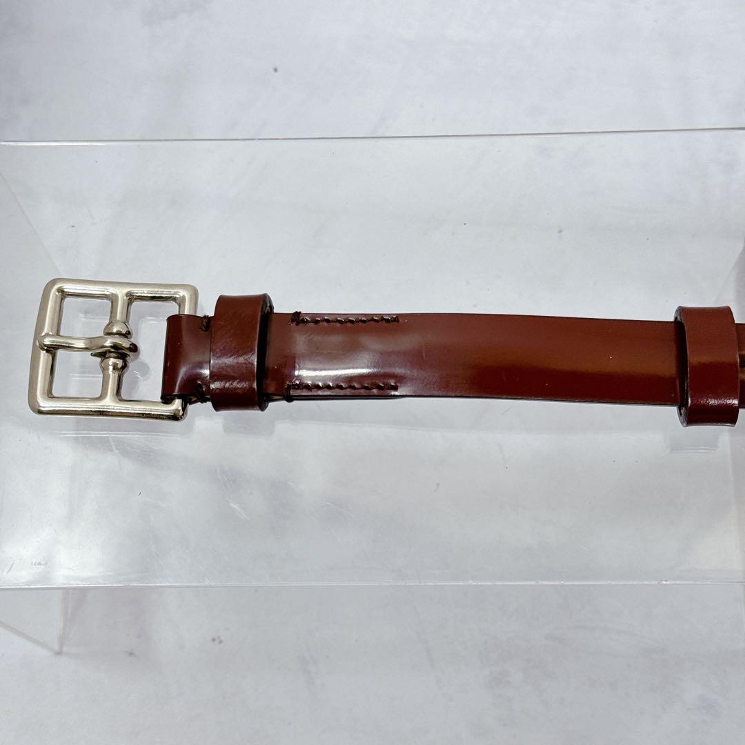 J&M DAVIDSON ハーネスバックル レザーベルト 80/32 英国製