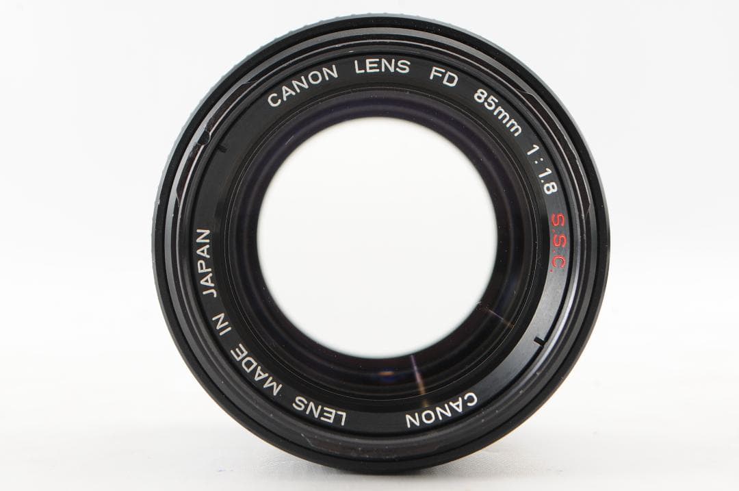 ★超美品★ CANON FD 85mm f1.8 S.S.C.かび、くもりなし