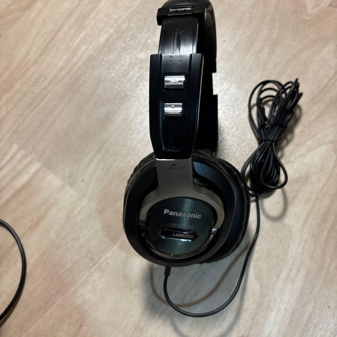 Panasonic RP-HT560 有線ヘッドセット ブラック