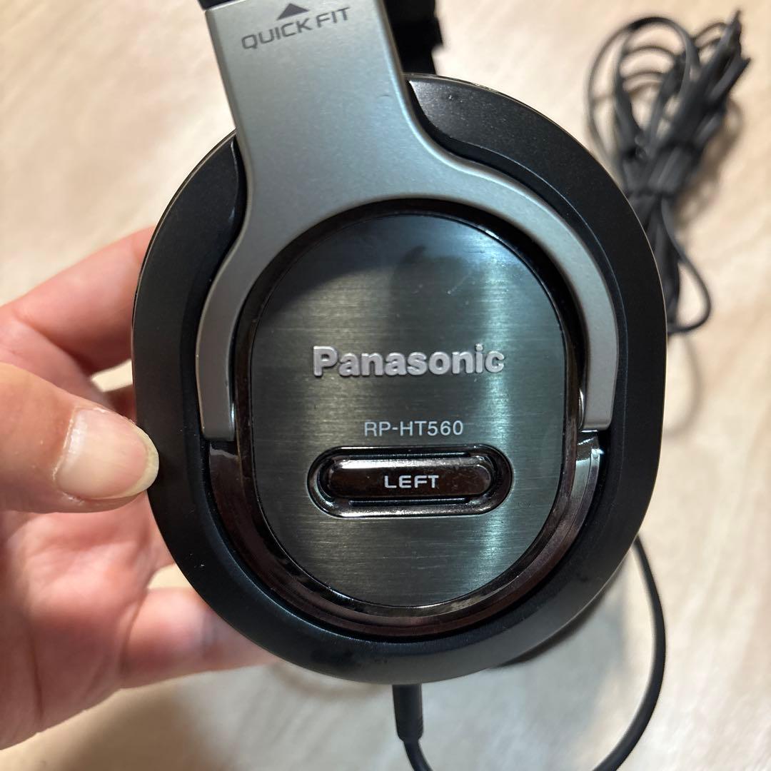 Panasonic RP-HT560 有線ヘッドセット ブラック