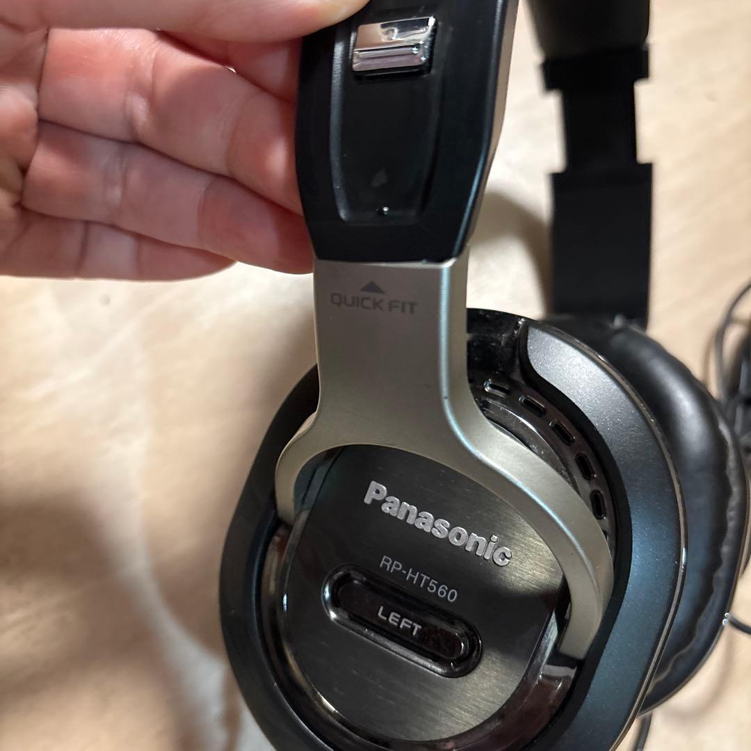 Panasonic RP-HT560 有線ヘッドセット ブラック