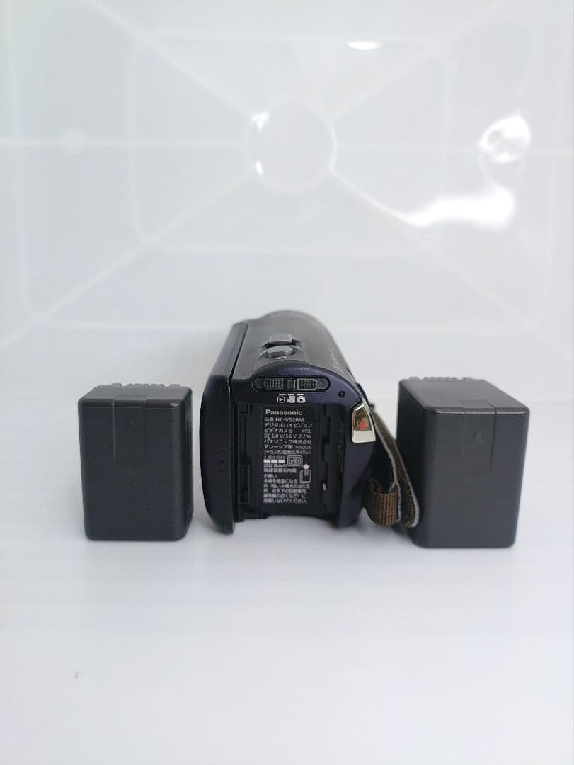 【美品】HC-V520M ビデオカメラ 元箱などバッテリー2本付属 動作確認済