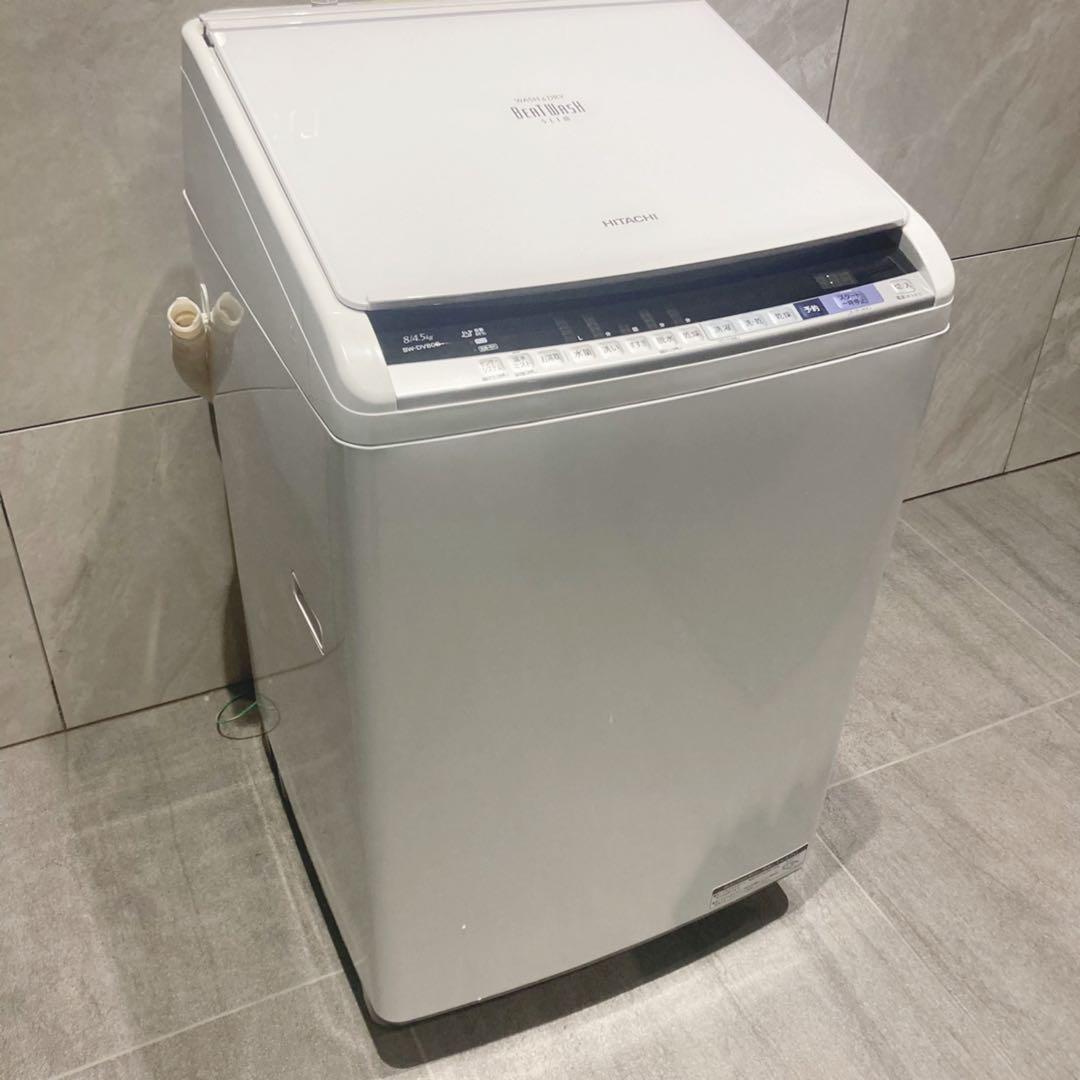 取付無料！日立ビートウォッシュ熱乾燥搭載！最高性能おしゃれ8kg洗濯機！冷蔵庫