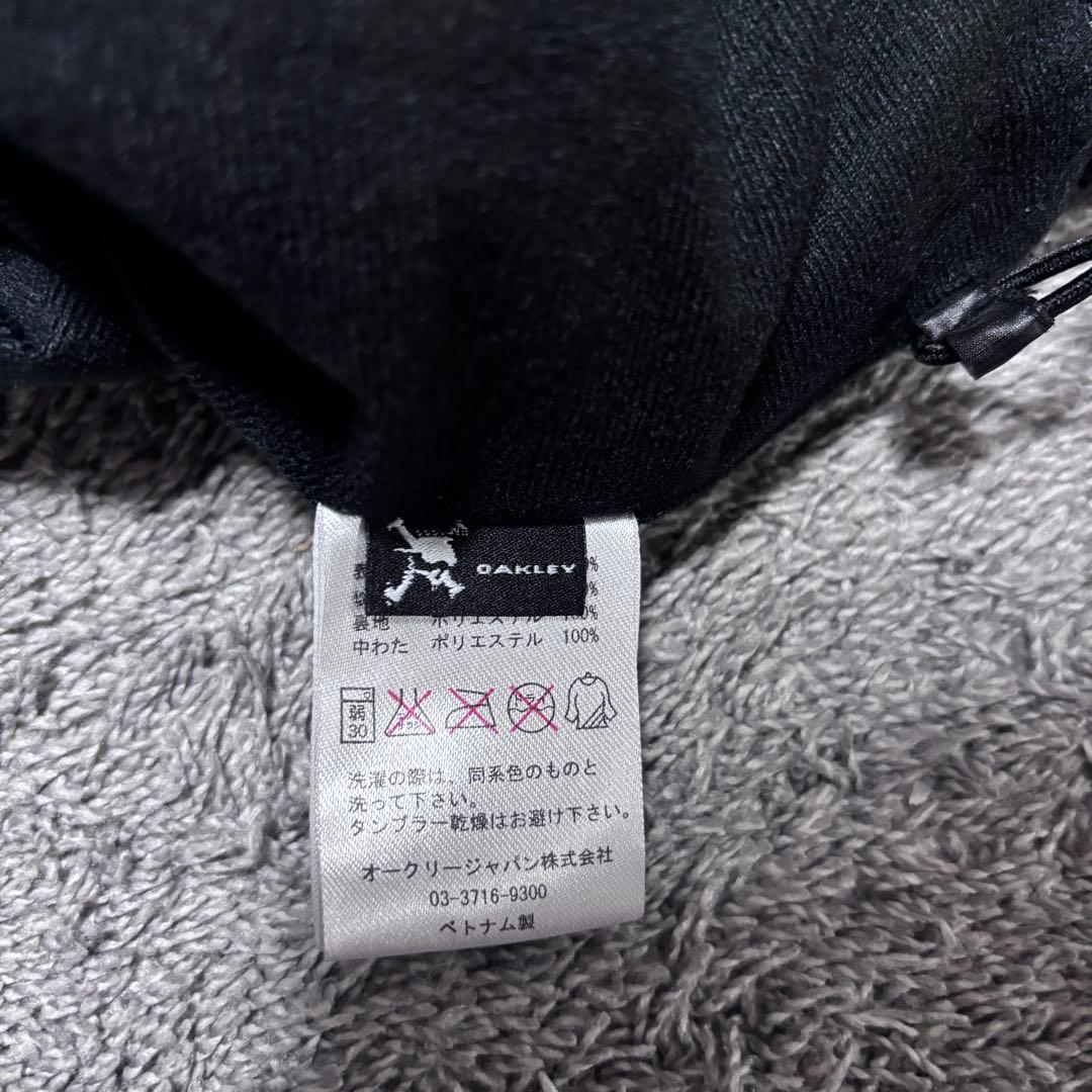 新品OAKLEYオークリージャージ上下セットナイロンセットアップブラックLサイズ