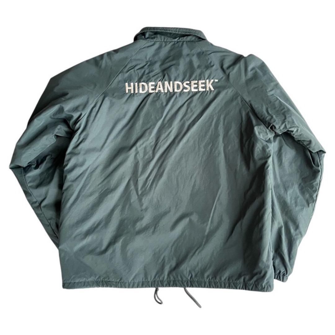 ジャケット・アウター HIDE AND SEEK Quilted Team Jacket GREEN