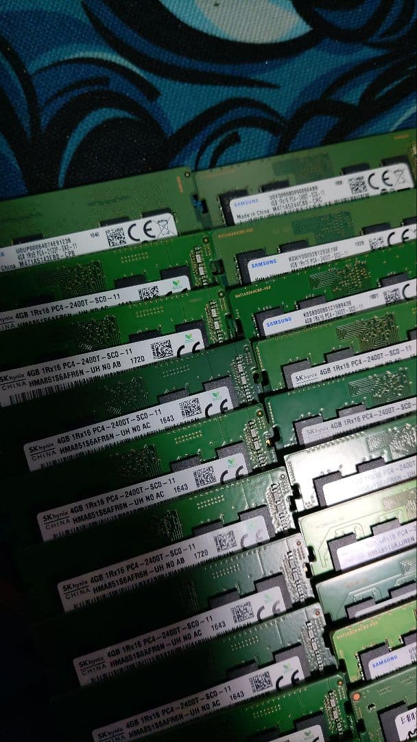 ノートPCメモリ　DDR4 4GB 26枚まとめ