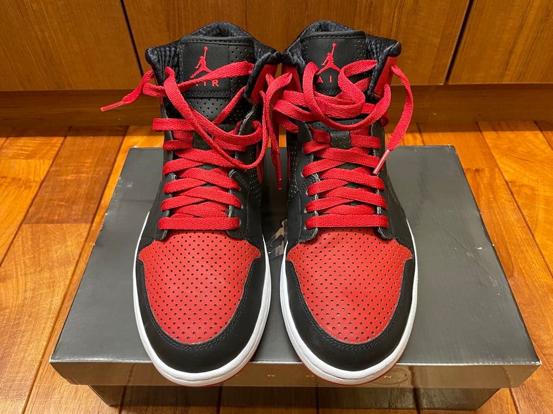 Nike Air Jordan 1 Alpha 黒赤