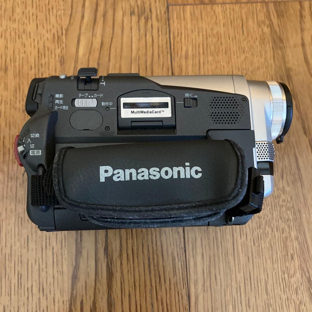 動作確認済 Panasonic ビデオカメラ NV-DB1 付属品多数 シルバー