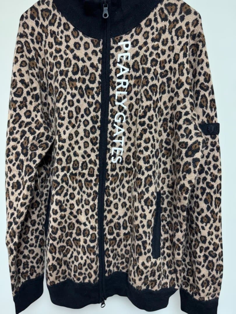 PEARLY GATES ヒョウ柄 ジャケット Lサイズ