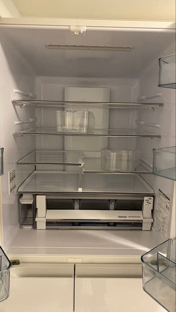 【Shoukai】冷蔵庫 R-HW60J(XW) クリスタルホワイト