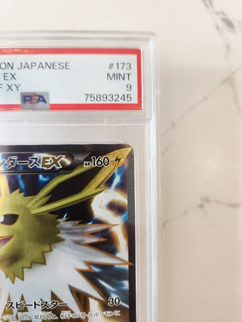 【世界213枚】サンダースEX SR THE BEST OF XY 【極美品】