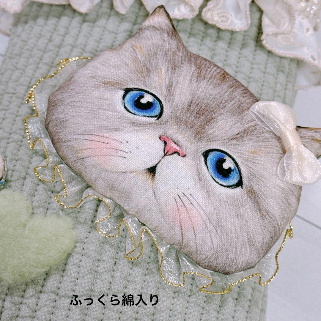 ゆ*ら様 コヤンイサムチョン♡ルミちゃんのインド刺繍×若草ヌビスマホショルダー♡