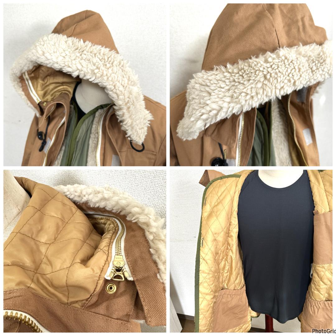 sacai × Carhartt WIP Canvas Parka コート