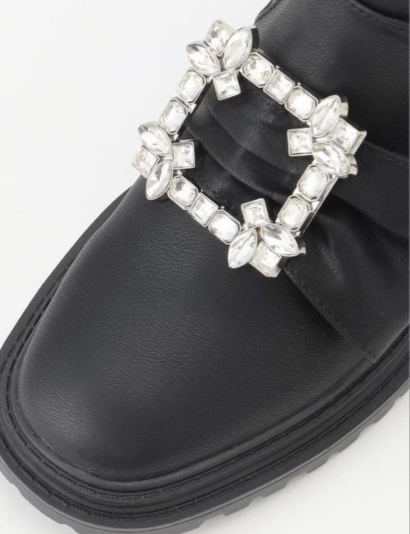 TOCCA 晴雨兼用 レインブーツ サイズ39.0 BK 未使用品 箱潰れ有