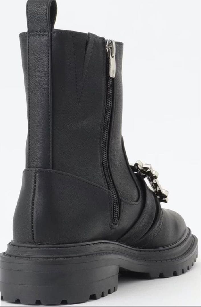 TOCCA 晴雨兼用 レインブーツ サイズ39.0 BK 未使用品 箱潰れ有