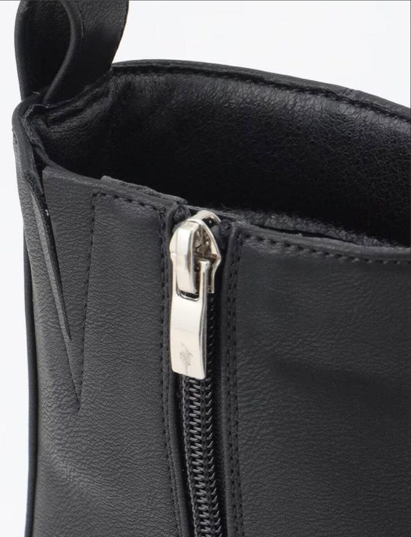 TOCCA 晴雨兼用 レインブーツ サイズ39.0 BK 未使用品 箱潰れ有