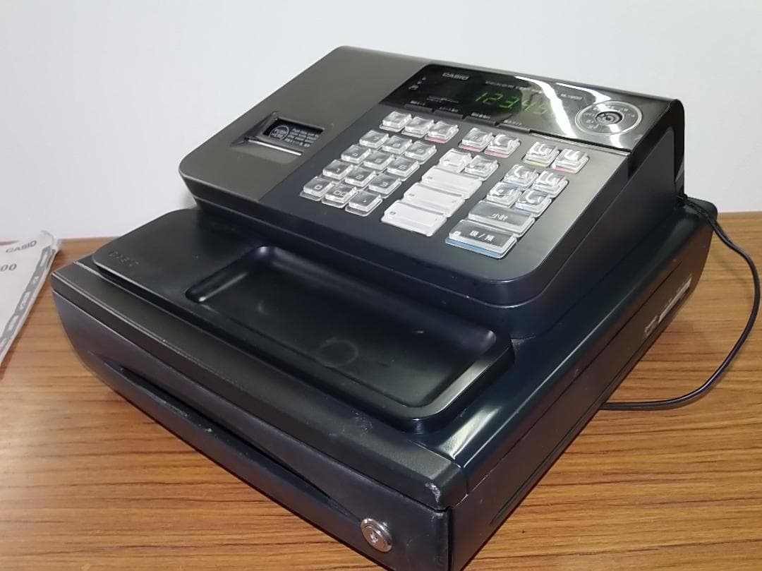 NL-200 簡単レジ CASIO 横型領収 レジスター 8部門 2505518