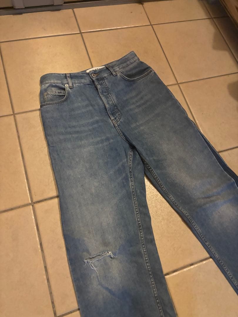 【美品】LOEWE22ss ストレートデニム