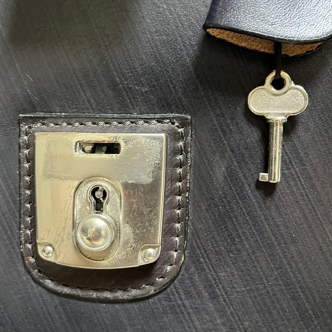 レッドブリッジ ダレスバッグ ビジネス ドクター　ショルダー　鍵　2way 茶