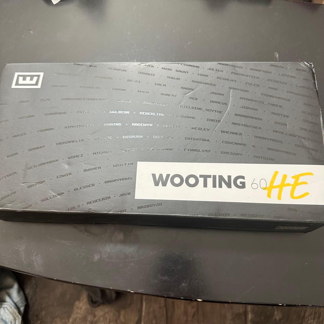 【ねろ】Wooting 60HE キーボード ゲーミングキーボード