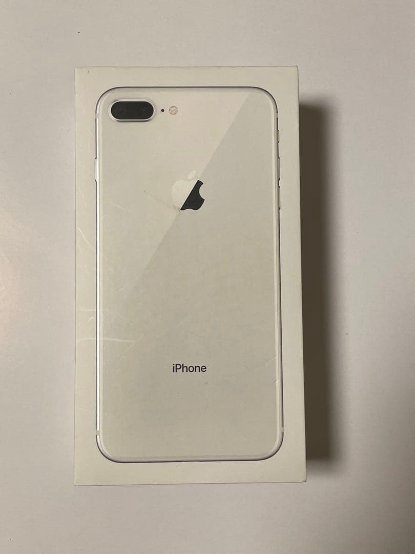 iPhone8 Plus SIMフリー ホワイト 箱付き 容量95%