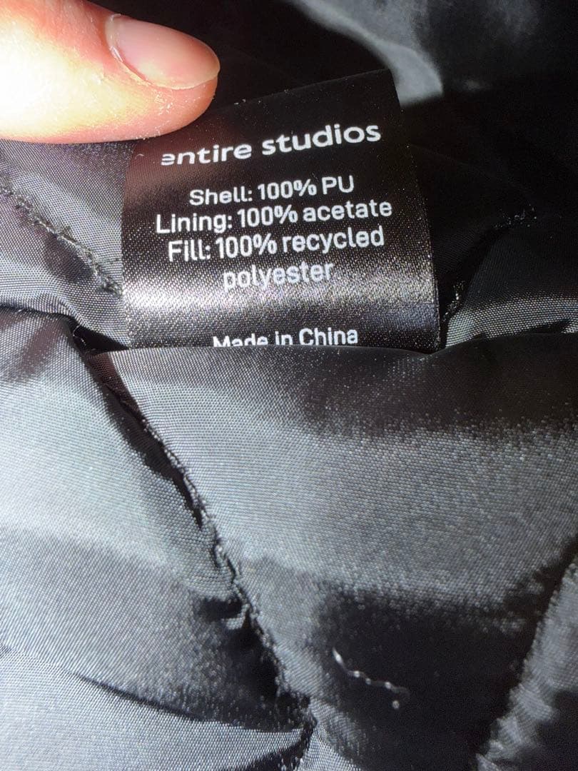 entire studios JACKET エンタイアスタジオ　Sサイズ