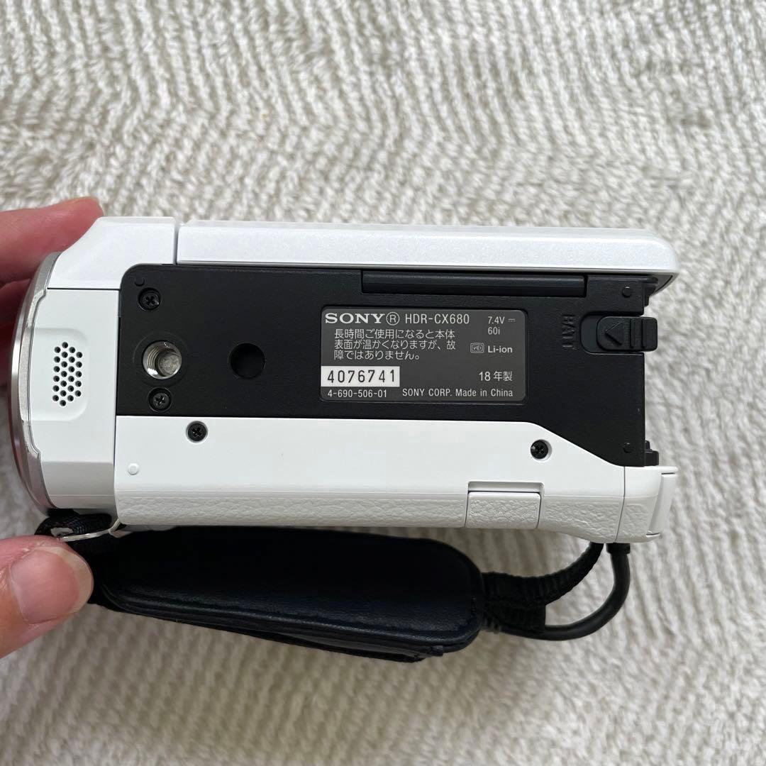 SONY HDR-CX680 ビデオカメラ ケース microSD64GB付き