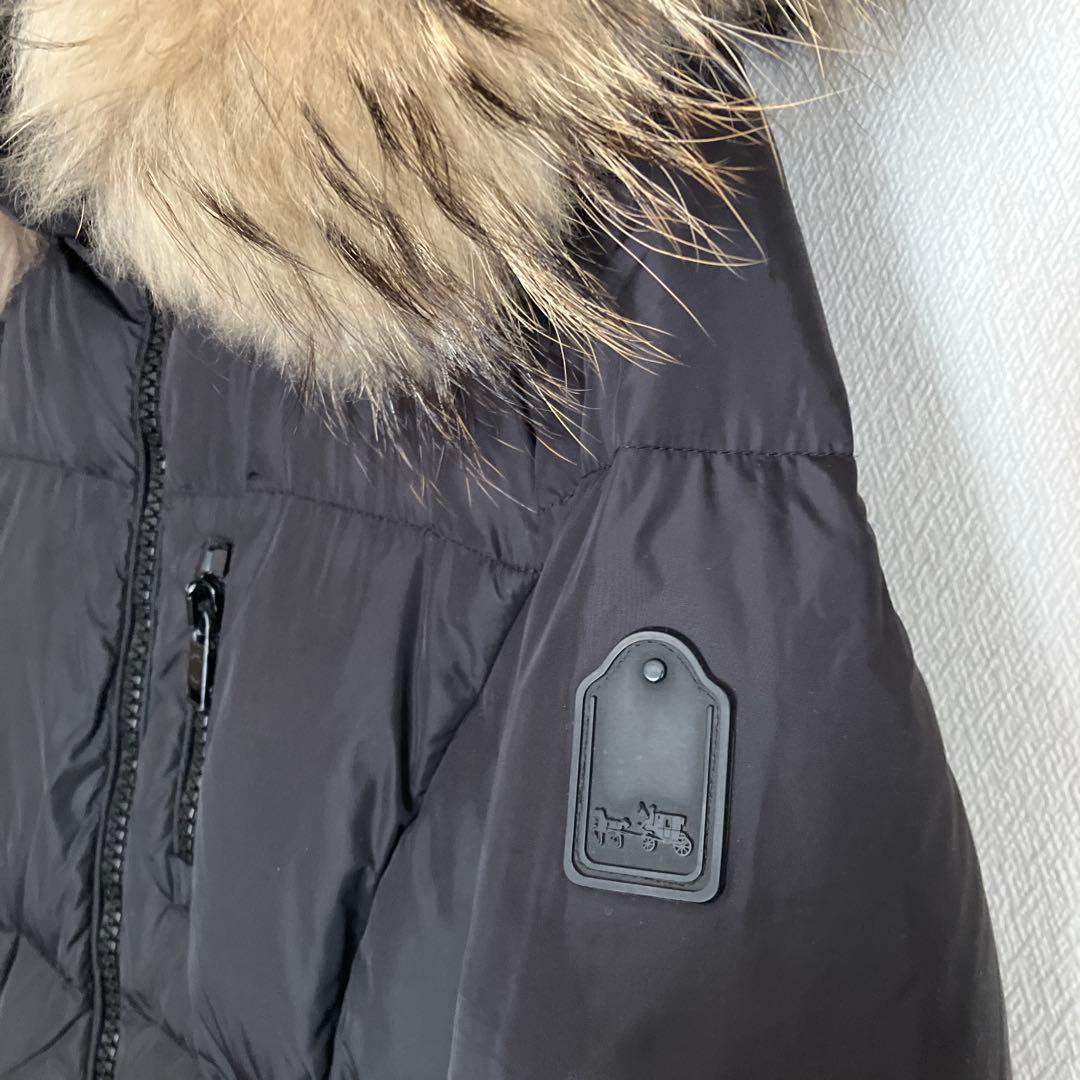 ★COACH★ダウンコート★リアルファー♪