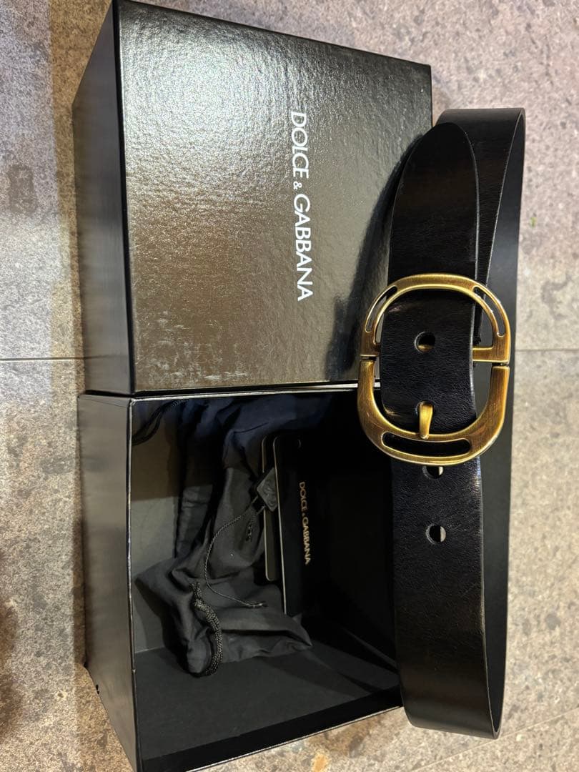 DOLCE&GABBANA ドルチェ&ガッバーナ　ベルト　試着のみ