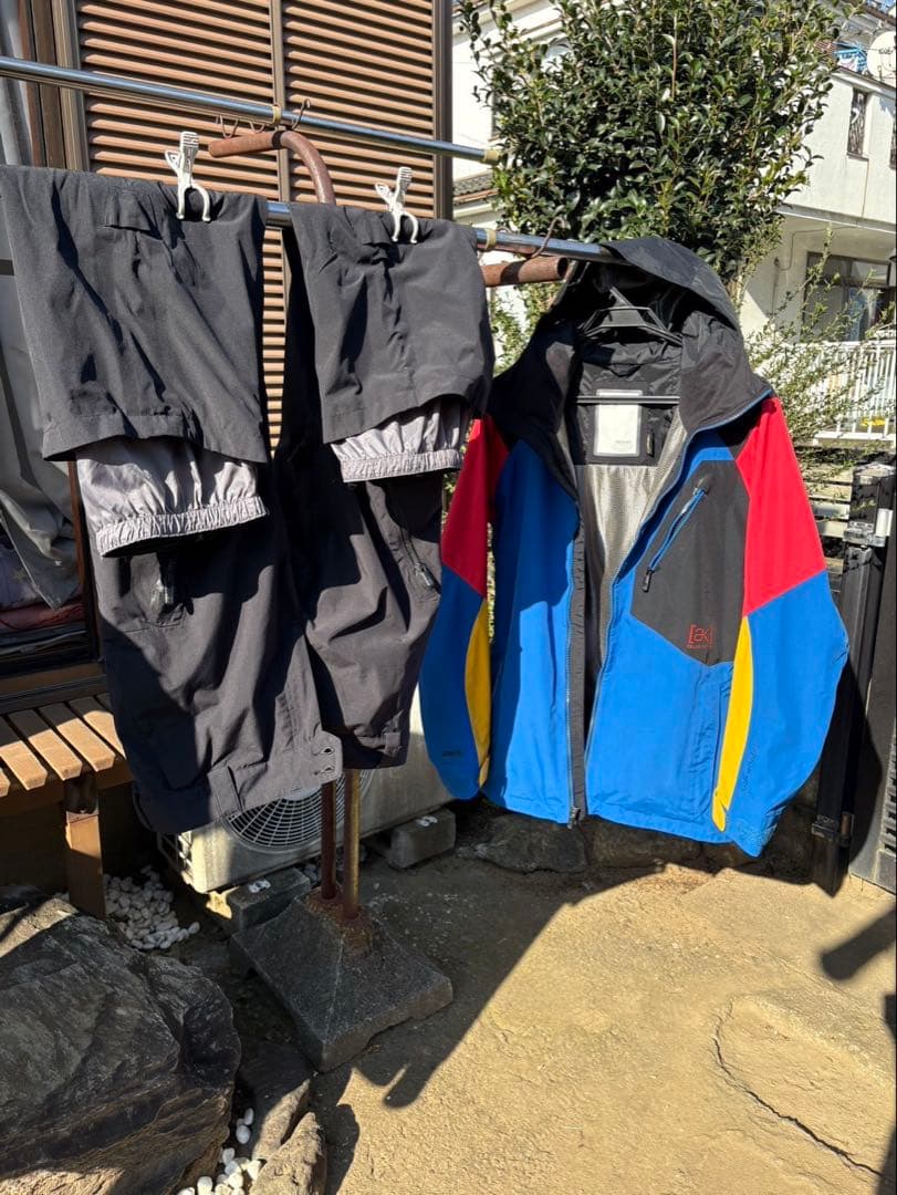 バートンak スノーボードウェア　セットアップ Mサイズ　ホームクリーニング済