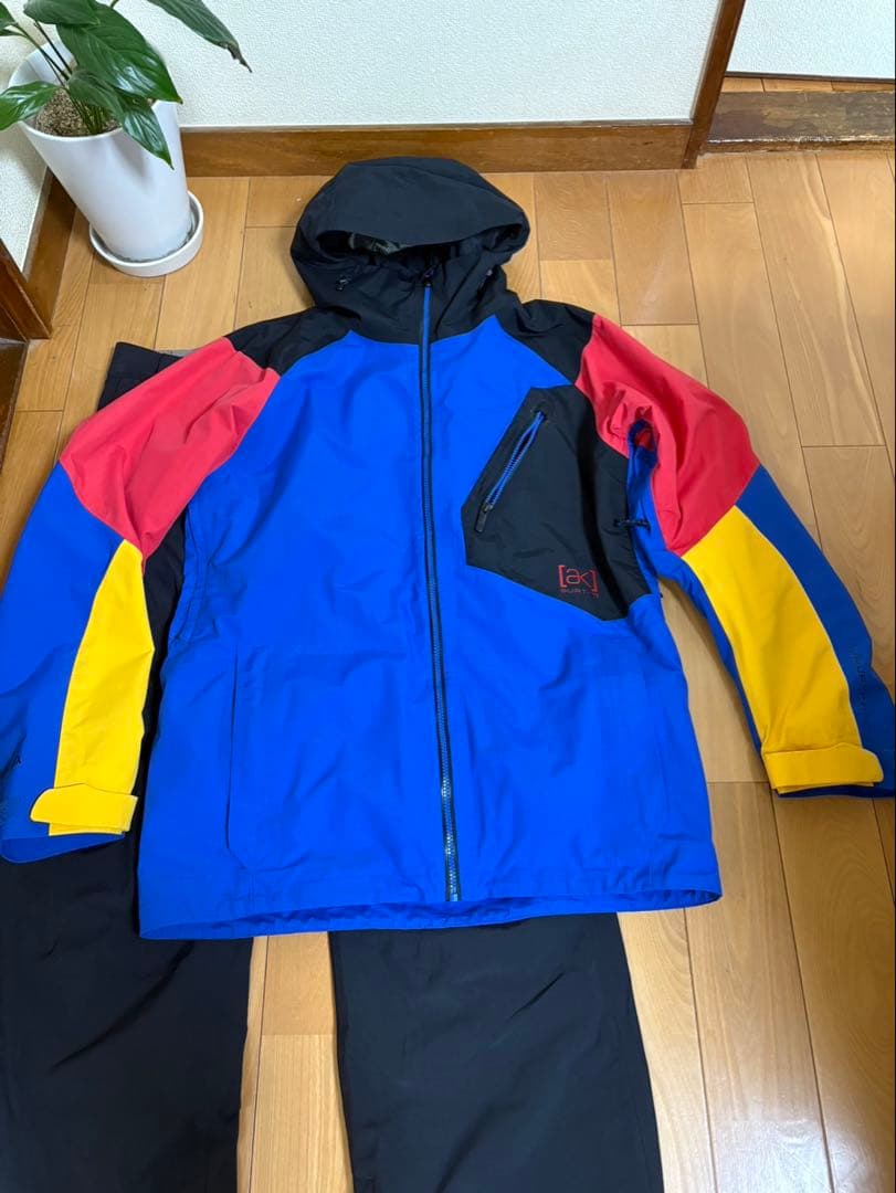 バートンak スノーボードウェア　セットアップ Mサイズ　ホームクリーニング済