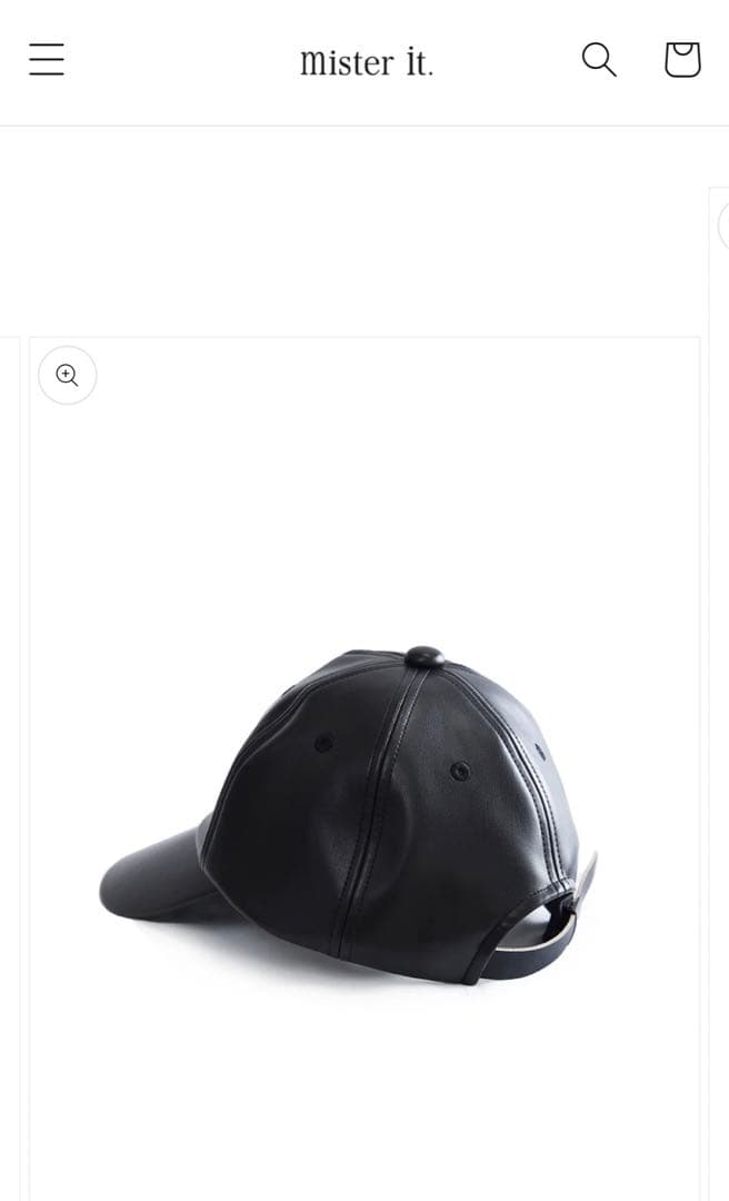帽子 mister it. Moi 23aw